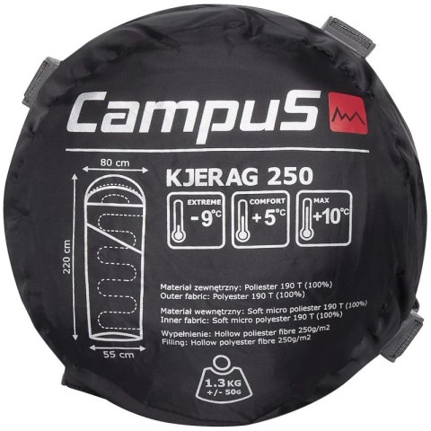 Śpiwór Campus Kjerag 250 Left Sleeping Bag CUL702123200