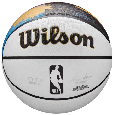 Piłka do koszykówki Wilson NBA Team City Collector Brooklyn Nets Ball WZ4016403ID Piłka do koszykówki Wilson NBA Team City Collector Brooklyn Nets Ball WZ4016403ID