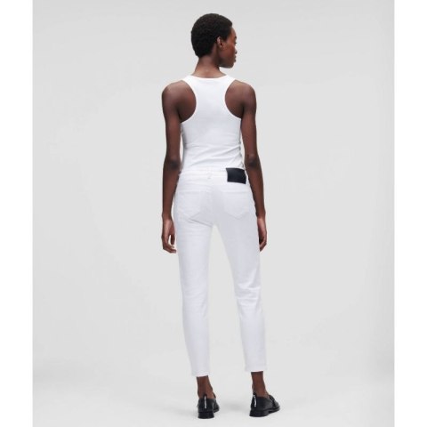 Jeansy Karl Lagerfeld White Gf Denim Pants W 221W1101 Jeansy Karl Lagerfeld White Gf Denim Pants W 221W1101