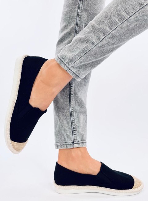 Espadryle damskie ALBA BLACK Espadryle damskie ALBA BLACK