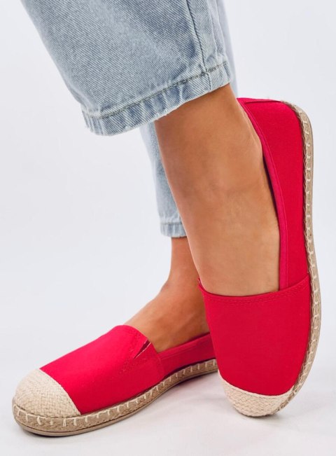 Espadryle damskie CASTO RED