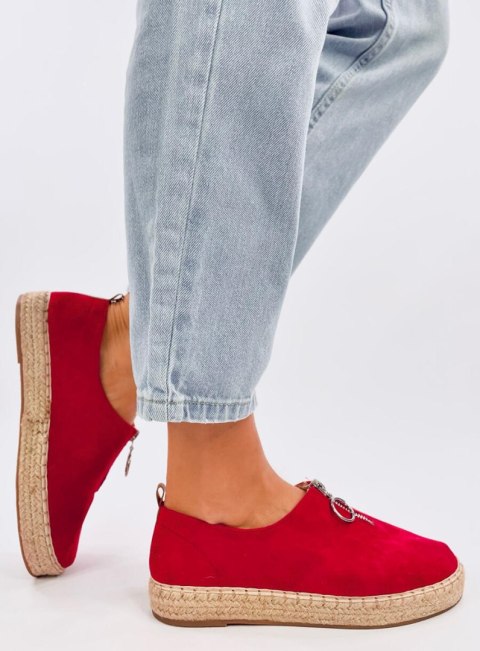 Espadryle damskie FLYNN RED