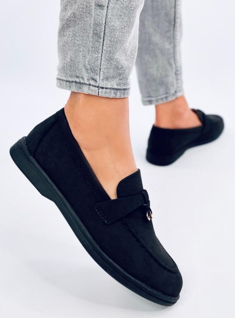 Mokasyny damskie ANTONISA BLACK Mokasyny damskie ANTONISA BLACK