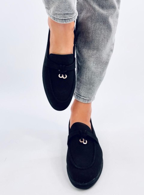 Mokasyny damskie ANTONISA BLACK Mokasyny damskie ANTONISA BLACK