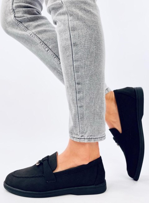 Mokasyny damskie ANTONISA BLACK Mokasyny damskie ANTONISA BLACK