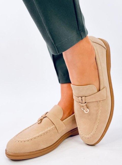 Mokasyny damskie ANTONISA KHAKI Mokasyny damskie ANTONISA KHAKI