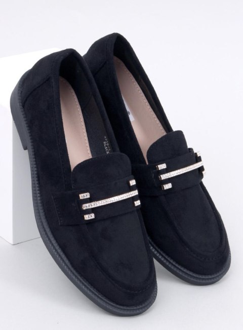 Mokasyny damskie FERDIS BLACK Mokasyny damskie FERDIS BLACK