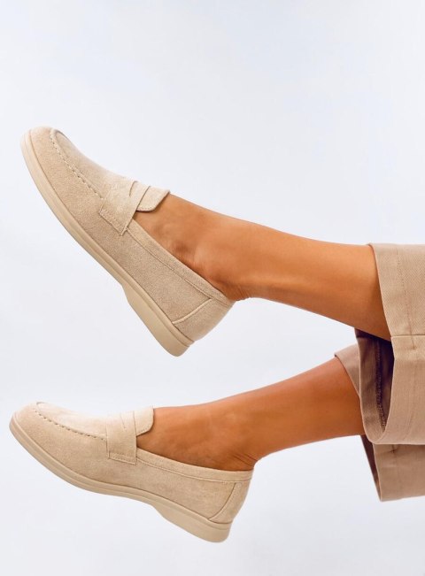 Mokasyny damskie FOREST BEIGE Mokasyny damskie FOREST BEIGE