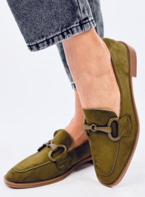 Mokasyny damskie ISIDORA GREEN Mokasyny damskie ISIDORA GREEN