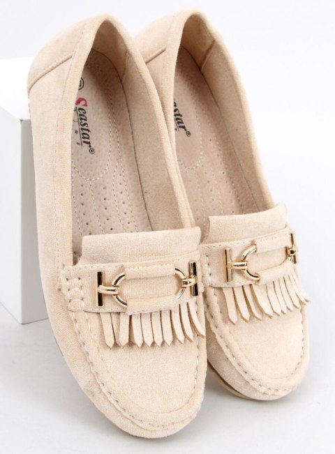 Mokasyny damskie LEIF BEIGE Mokasyny damskie LEIF BEIGE