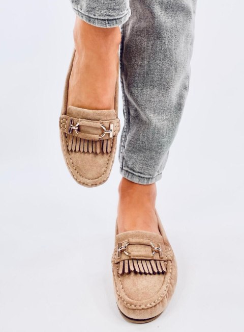 Mokasyny damskie LEIF KHAKI Mokasyny damskie LEIF KHAKI