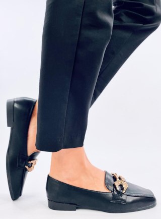 Mokasyny damskie MALLOW BLACK