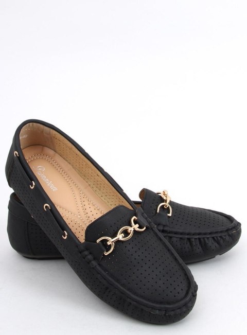 Mokasyny damskie NISA BLACK Mokasyny damskie NISA BLACK