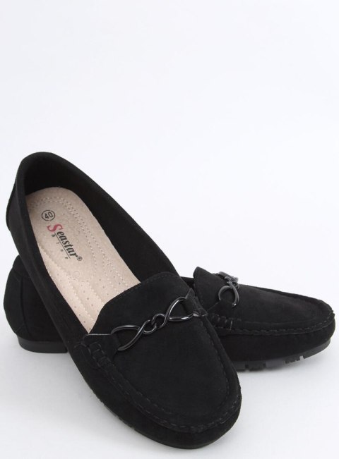 Mokasyny damskie SAGA BLACK Mokasyny damskie SAGA BLACK