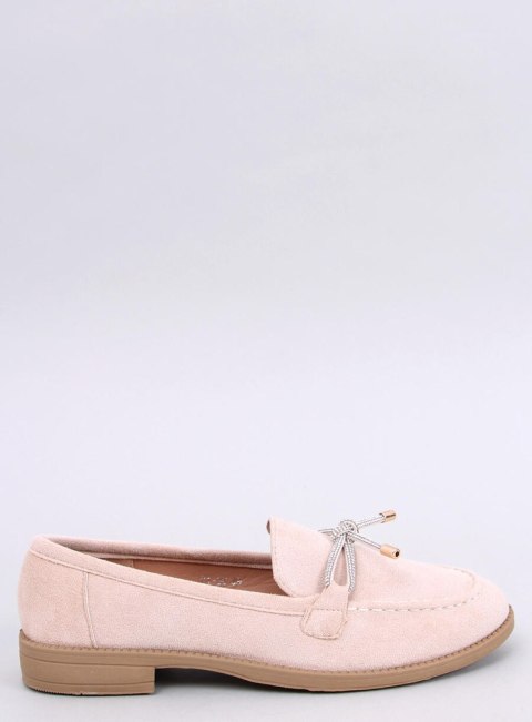 Mokasyny damskie zamszowe SARAS BEIGE Mokasyny damskie zamszowe SARAS BEIGE