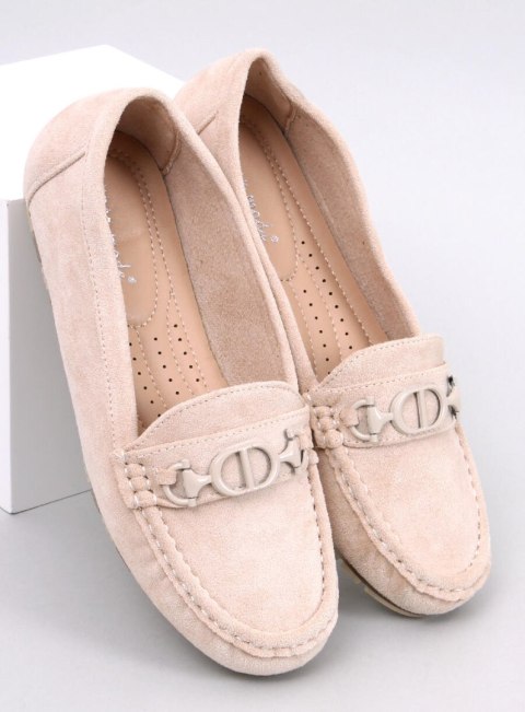 Mokasyny damskie zamszowe TRABEI BEIGE Mokasyny damskie zamszowe TRABEI BEIGE