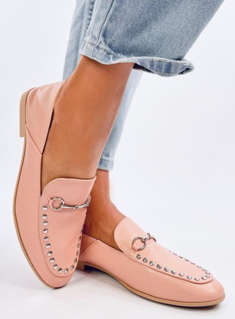 Mokasyny lordsy TAYLOS PINK Mokasyny lordsy TAYLOS PINK