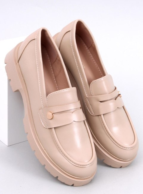 Mokasyny na platformie SIDNEY KHAKI Mokasyny na platformie SIDNEY KHAKI