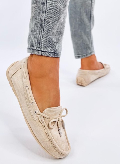 Mokasyny zamszowe WARDS BEIGE Mokasyny zamszowe WARDS BEIGE