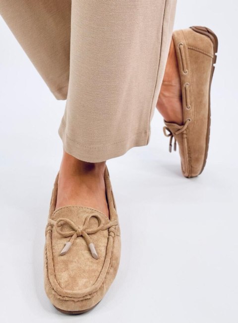 Mokasyny zamszowe WARDS KHAKI Mokasyny zamszowe WARDS KHAKI