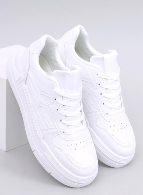 Sneakersy damskie MIAMIS ALL WHITE