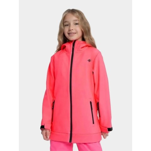 Kurtka softshell 4F Jr 4FJAW23TSOFF153-55N