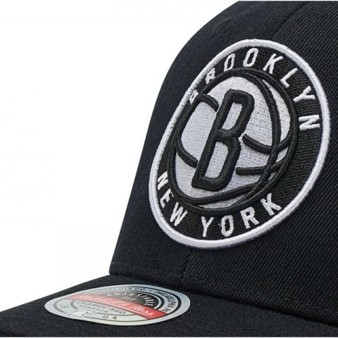 Czapka z daszkiem Mitchell & Ness NBA Brooklyn Nets NBA Team Ground 2.0 Stretch Snapback Nets HHSS3257-BNEYYPPPBLCK