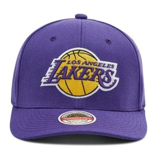 Czapka z daszkiem Mitchell & Ness NBA Los Angeles Lakers Team Ground 2.0 Stretch Snapback Lakers HHSS3257-LALYYPPPPURP