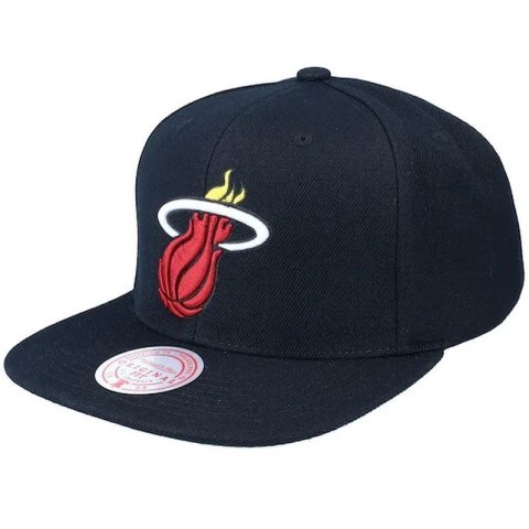 Czapka z daszkiem Mitchell & Ness NBA Miami Heat Top Spot Snapback Hwc Heat HHSS2976-MHEYYPPPBLCK Czapka z daszkiem Mitchell & Ness NBA Miami Heat Top Spot Snapback Hwc Heat HHSS2976-MHEYYPPPBLCK