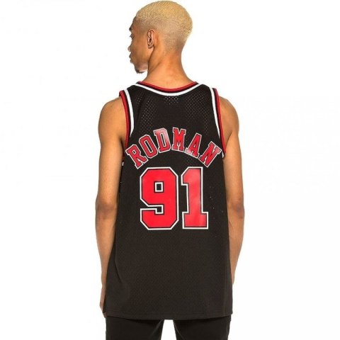 Koszulka Mitchell & Ness Chicago Bulls NBA Swingman Alternate Jersey Bulls 97 Dennis Rodman SMJYGS18152-CBUBLCK97DRD