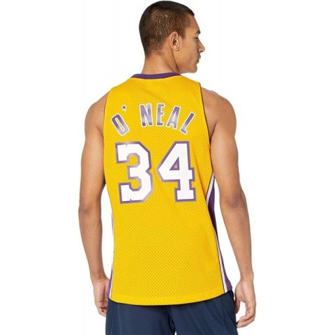 Koszulka Mitchell & Ness Los Angeles Lakers NBA Swingman Home Jersey Lakers 99 Shaquille O`Neal SMJYGS18179-LALLTGD99SON Koszulka Mitchell & Ness Los Angeles Lakers NBA Swingman Home Jersey Lakers 99 Shaquille O`Neal SMJYGS18179-LALLTGD99SON