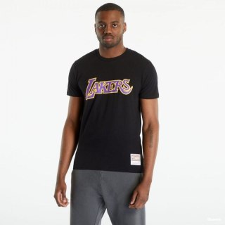 Koszulka Mitchell & Ness t-shirt NBA Team Logo Tee Los Angeles Lakers BMTRINTL1051-LALBLCK