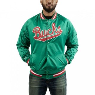 Kurtka Mitchell & Ness NBA Milwaukee Bucks Lightweight Jacket M STJKMG18013-MBUDKGN