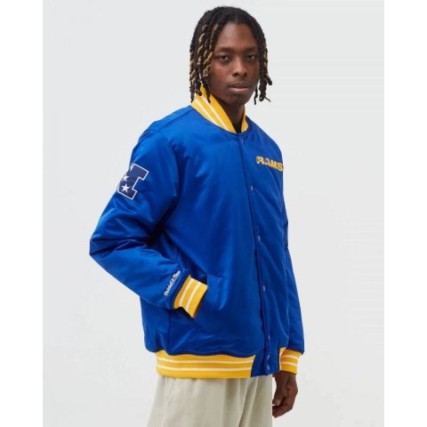 Kurtka Mitchell & Ness NFL Heavyweight Satin Jacket Los Angeles Rams M OJBF3413-LARYYPPPROYA