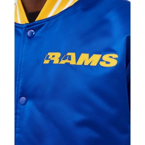 Kurtka Mitchell & Ness NFL Heavyweight Satin Jacket Los Angeles Rams M OJBF3413-LARYYPPPROYA