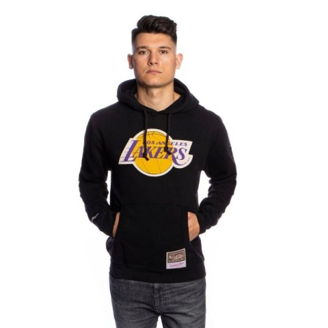 Bluza Mitchell & Ness NBA Los Angeles Lakers Team Logo Hoody M HDSSINTL1267-LALBLCK