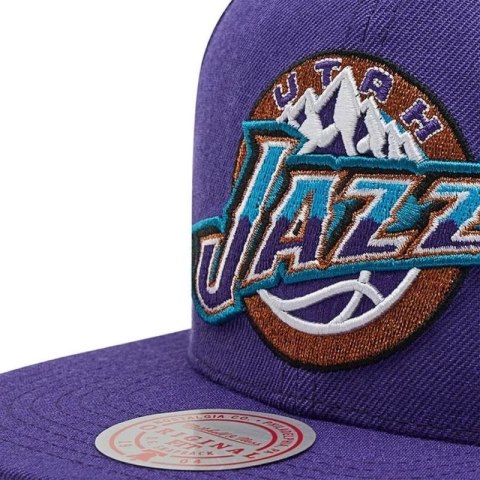 Czapka z daszkiem Mitchell & Ness NBA Team Ground 2.0 Snapback HWC Utah Jazz HHSS3258-UJAYYPPPPURP