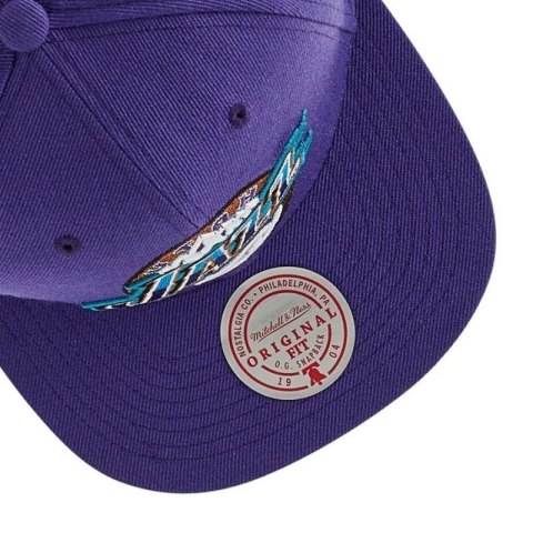 Czapka z daszkiem Mitchell & Ness NBA Team Ground 2.0 Snapback HWC Utah Jazz HHSS3258-UJAYYPPPPURP