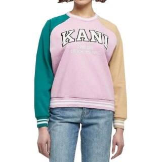 Koszulka Karl Kani Serif Block College Crew Neck W 6120154