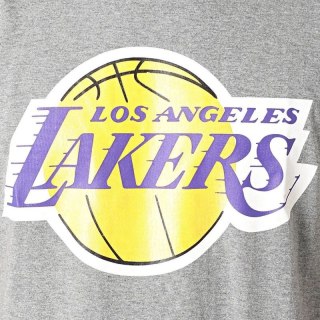 Koszulka Mitchell & Ness NBA Los Angeles Lakers Team Logo Tee M BMTRINTL1268-LALGYML