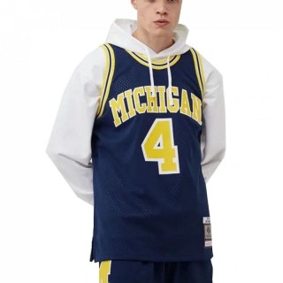 Koszulka Mitchell & Ness NCAA Swingman Road Jersey Michigan1991 Chris Webber SMJY4437-UMI91CWEASBL