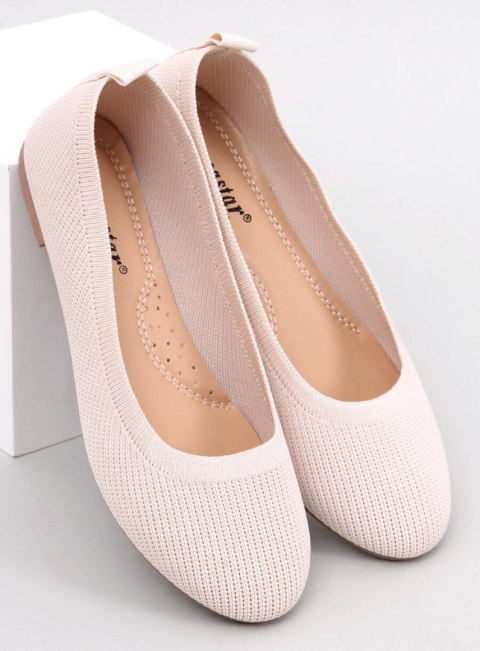 Baleriny skarpetkowe CAVADAY BEIGE