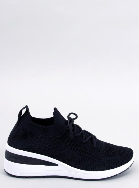 Buty sportowe na ukrytym koturnie CROFT BLACK