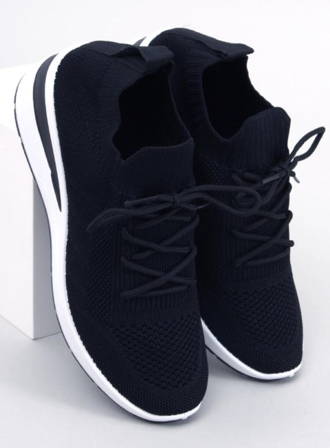 Buty sportowe na ukrytym koturnie CROFT BLACK