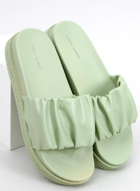 Klapki damskie ATISSA GREEN Klapki damskie ATISSA GREEN