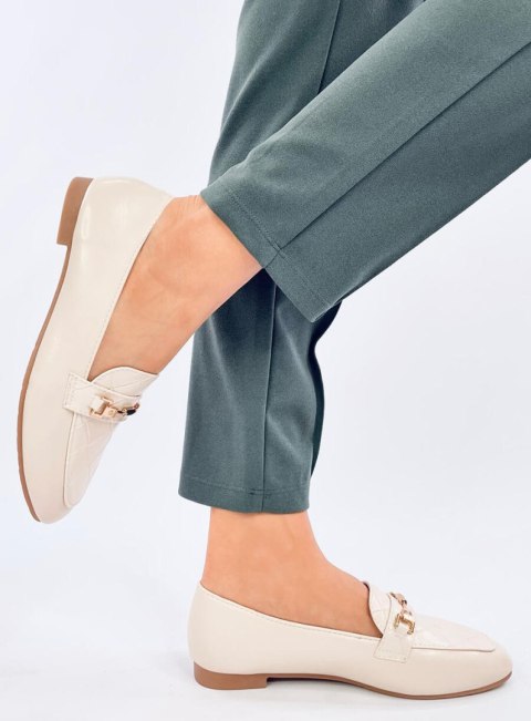 Mokasyny damskie JENNIE BEIGE Mokasyny damskie JENNIE BEIGE