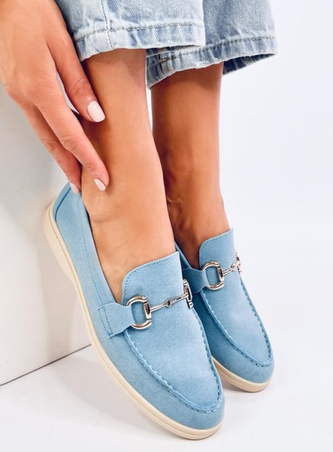 Mokasyny damskie MILVA BLUE Mokasyny damskie MILVA BLUE