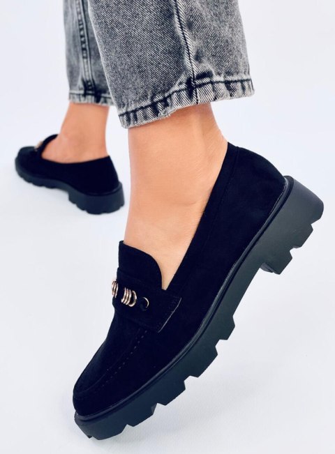 Mokasyny damskie MOLLA BLACK Mokasyny damskie MOLLA BLACK