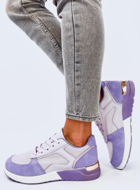Sneakersy damskie leciutkie DOLEH PURPLE Sneakersy damskie leciutkie DOLEH PURPLE