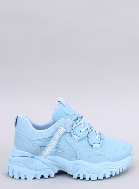 Sneakersy na koturnie BAINS BLUE Sneakersy na koturnie BAINS BLUE